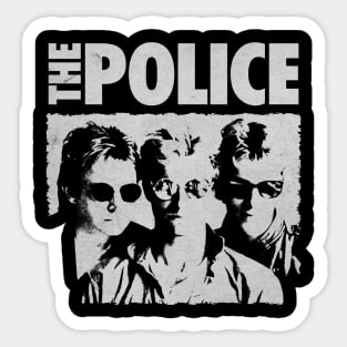 The Police Band Vintage Sticker